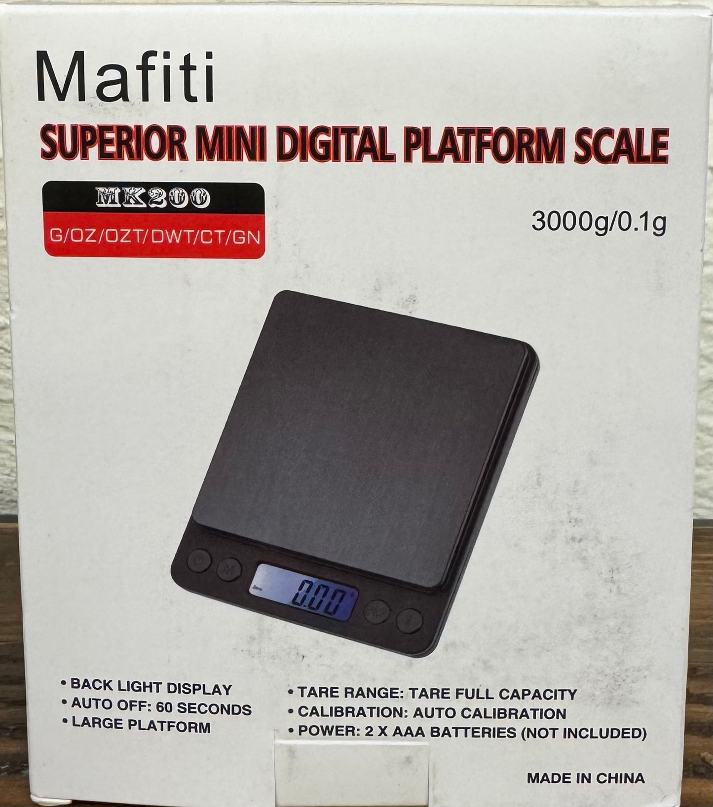 Digital scale 2kg/0.1g