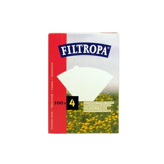 Filtropa White Size 4 Filter Papers (100)
