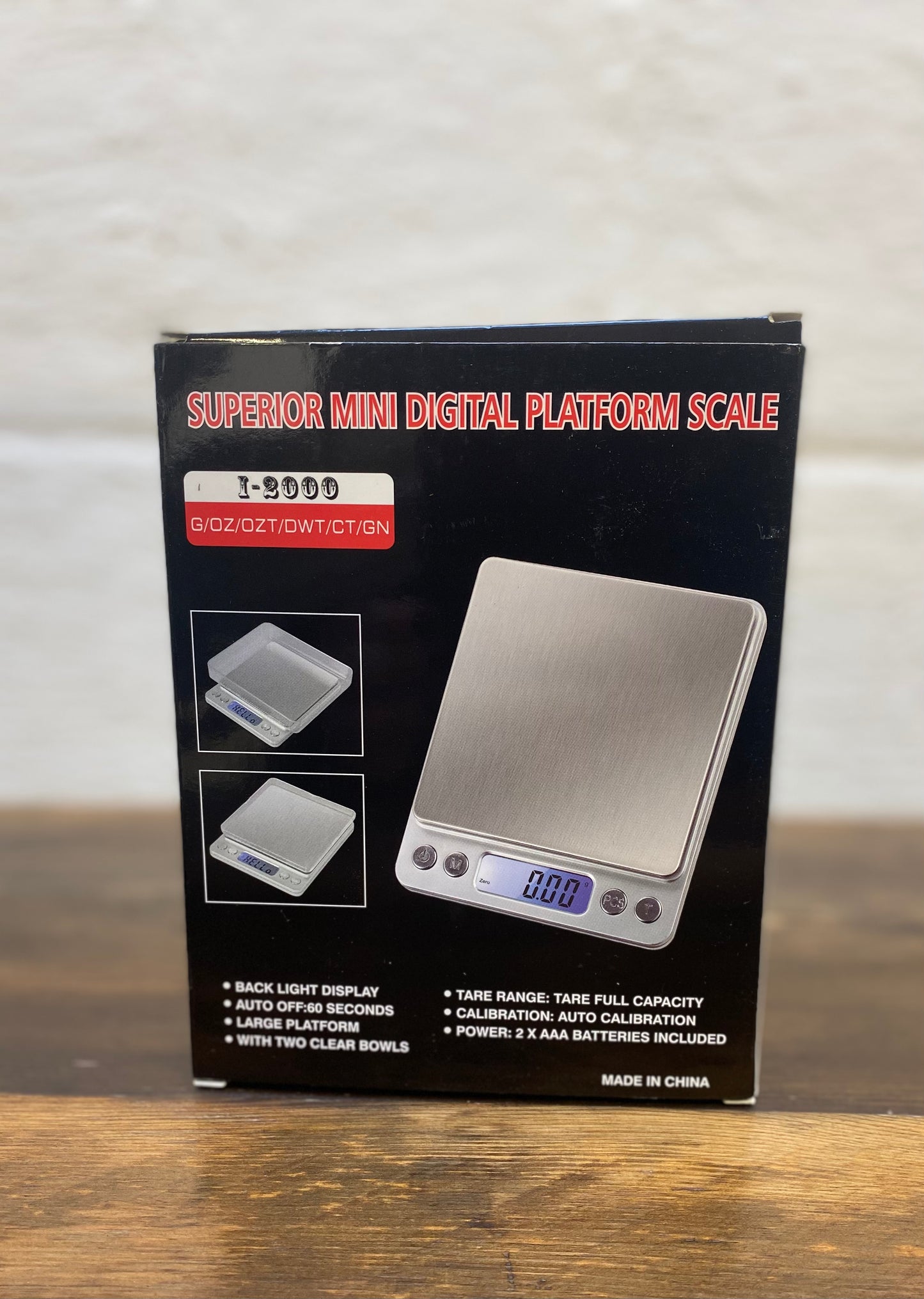 Digital scale 2kg/0.1g